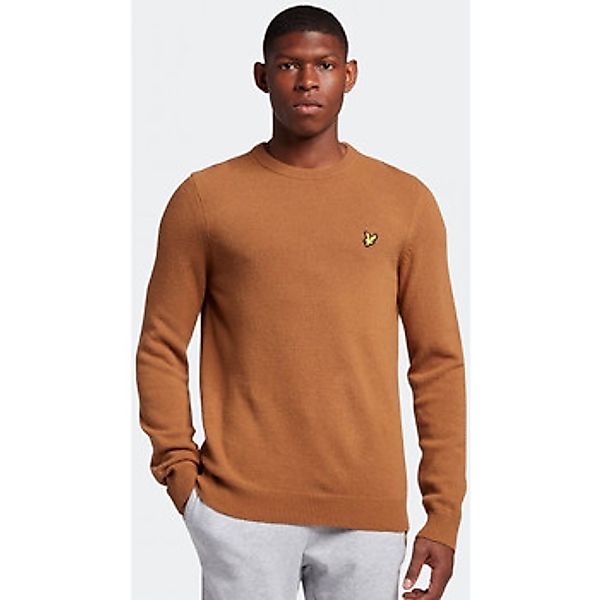 Lyle And Scott  Pullover Crew neck lambswool blend jumper günstig online kaufen