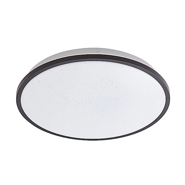 Lindby LED Deckenleuchte Glane 10013347 Modern in Schwarz aus Metall 1-flam günstig online kaufen