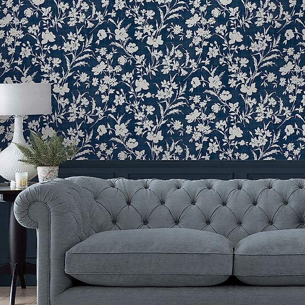 LAURA ASHLEY Vliestapete Rye, texturiert, (1 günstig online kaufen