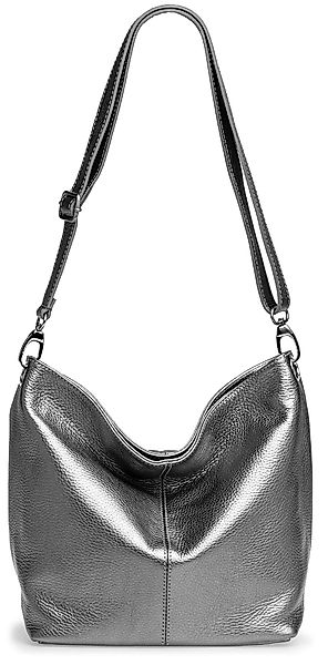 Caspar Schultertasche Klassische Damen Leder Handtasche günstig online kaufen