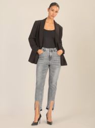 Apart Bootcut-Jeans mit Kristallstein Fransen am günstig online kaufen