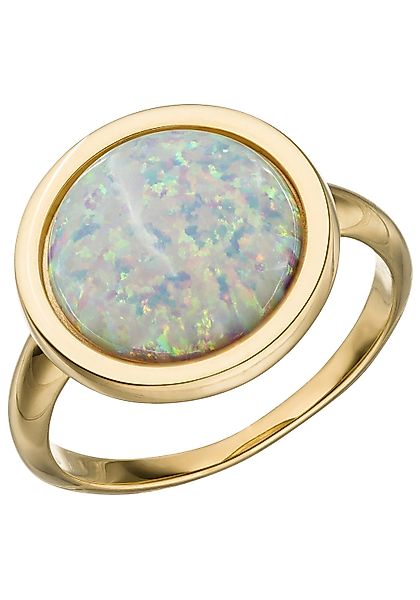 JOBO Fingerring, 375 Gold mit Opal günstig online kaufen