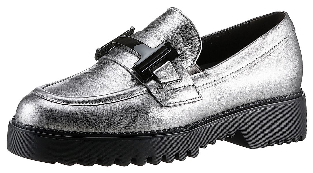 Gabor Florenz Loafer, Blockabsatz, Slipper, Halbschuh, günstig online kaufen