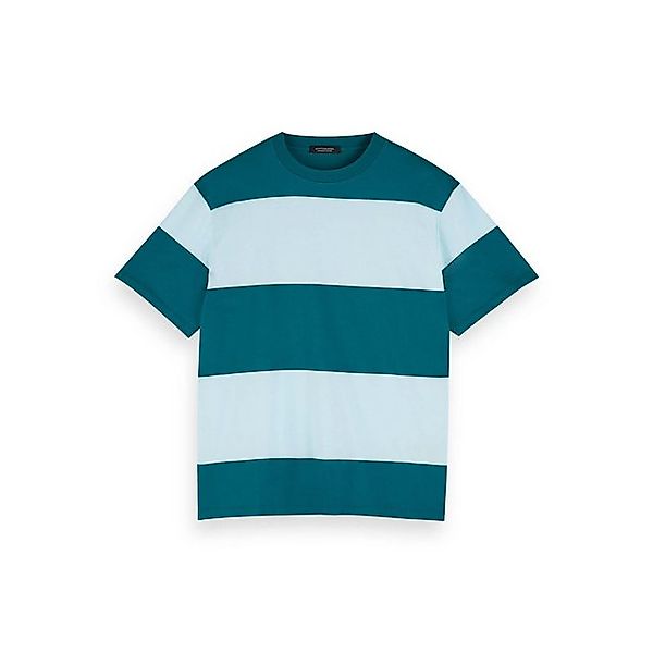 Scotch & Soda T-Shirt Scotch & Soda Herren T-Shirt Block Stripe Clean Tee 1 günstig online kaufen