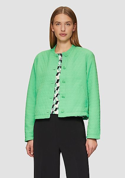 s.Oliver Funktionsjacke Strukturierter Blouson mit Stehkragen günstig online kaufen