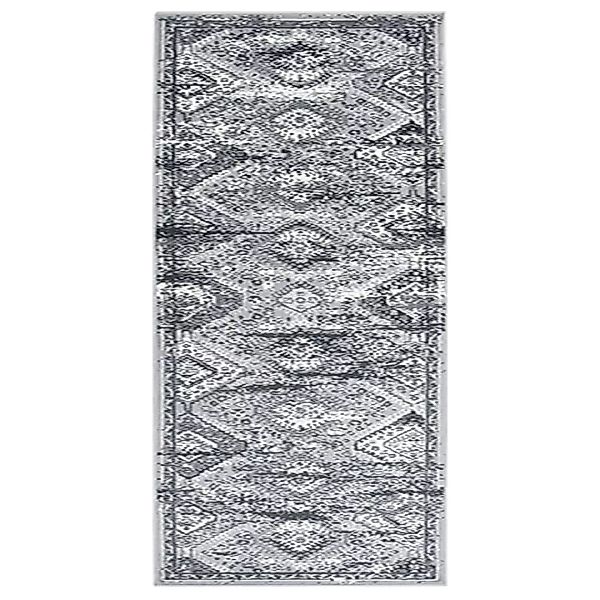 Teppichleufer Bcf Orientalisch Grau 80x150 Cm günstig online kaufen