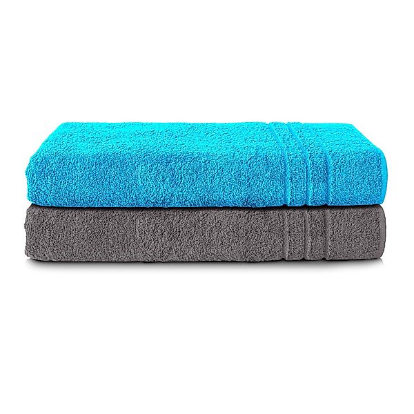 Komfortec Saunatuch 70x200 cm Saunatücher Set günstig online kaufen