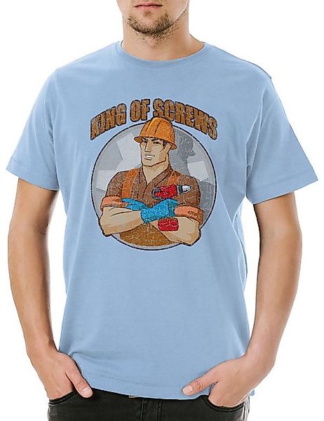 Urban Backwoods Print-Shirt Urban Backwoods King of Screws Herren T-Shirt H günstig online kaufen