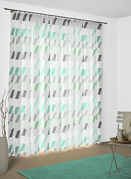 Wirth Vorhang "Bray" Kräuselband 1 Stk. tlg. günstig online kaufen