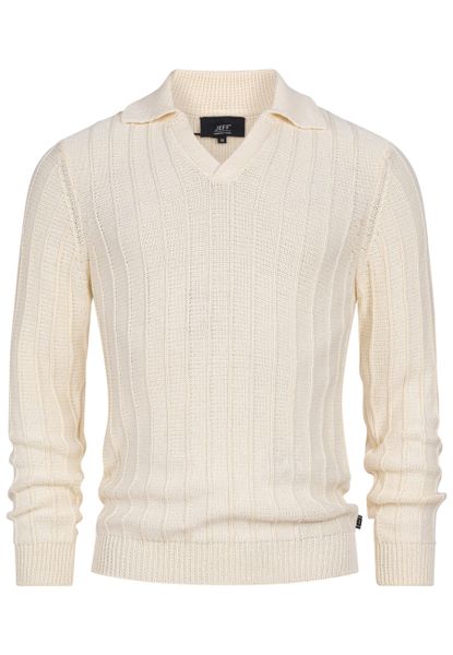 Jeff Strickpullover JFTruman polo knit Polostrick-Pullover günstig online kaufen