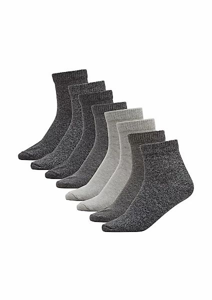 s.Oliver Kurzsocken "essentials", (8 Paar), mit pflegeleichtem Materialmix günstig online kaufen
