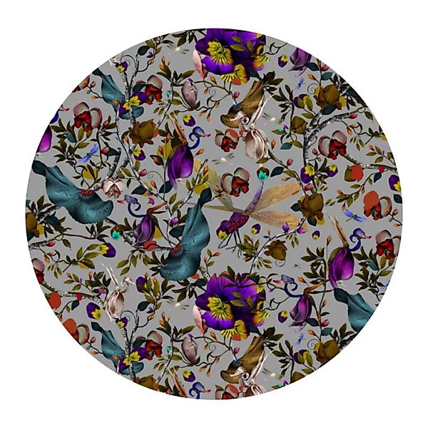 Moooi Carpets - Biophillia slate Teppich - mehrfarben/Ø350cm günstig online kaufen