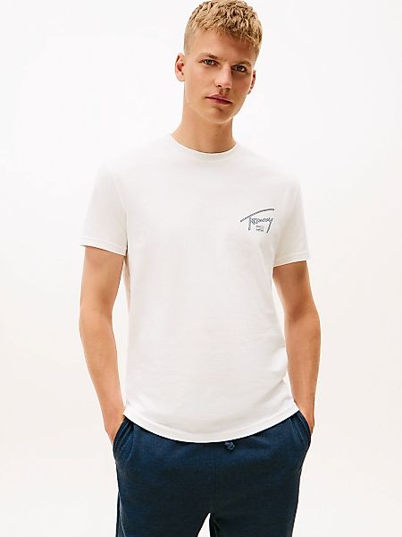 Tommy Jeans T-Shirt "TJM SIGN BACKPRINT" mit Rückenprint, regular fit, Rund günstig online kaufen