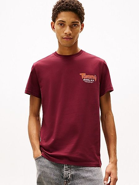 Tommy Jeans T-Shirt FONT PLAY TEE Slim fit mit Rundhalsausschnitt günstig online kaufen