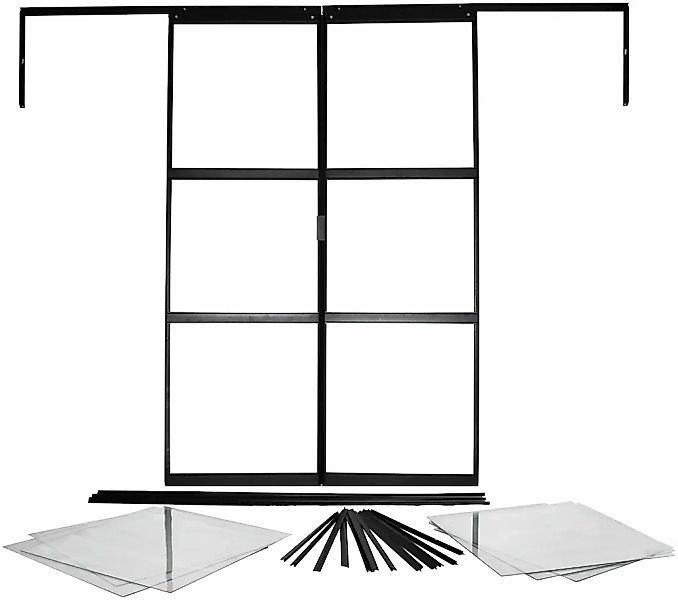 Vitavia Gewächshaustür "Sirius" schwarz günstig online kaufen