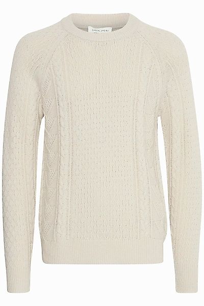 Casual Friday Strickpullover CFKRISTIAN crew neck cable knit modischer Stri günstig online kaufen