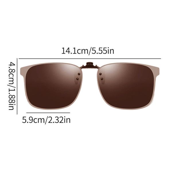 REDOM Sonnenbrille Polarisierte Clip-On Sonnenbrillen Schutz günstig online kaufen