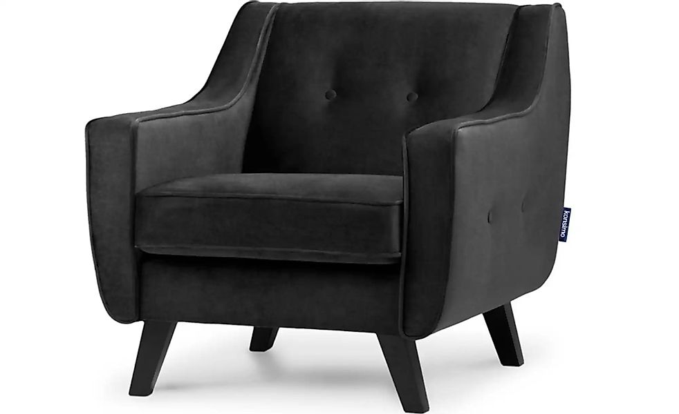 KONSIMO Sessel  Terso ¦ grau ¦ Maße (cm): B: 84 H: 81 Polstermöbel > Sessel günstig online kaufen