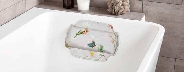 Kleine Wolke Nackenkissen "Flores" mit Saugnäpfen für stabilen Halt günstig online kaufen