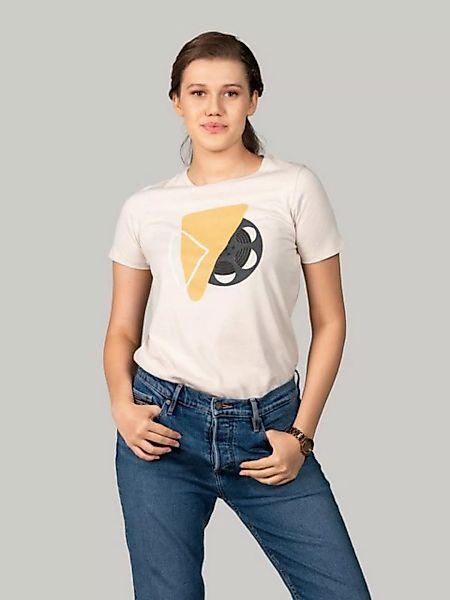 BLUVERD Kurzarmshirt T-Shirt mit Grafik (Good Old Roll) günstig online kaufen