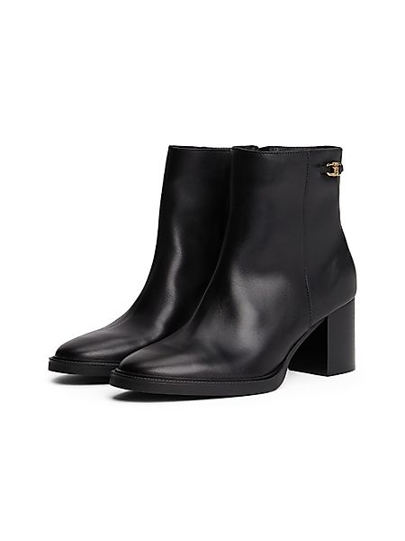 Tommy Hilfiger STACKED HEEL LEATHER ANKLE günstig online kaufen
