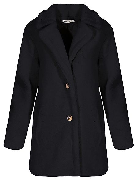 Aurela Damenmode Kurzmantel Boucle Damen Mantel günstig online kaufen