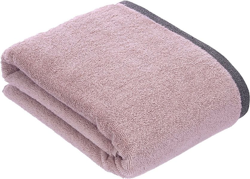 bugatti Badetuch Prato, Walkfrottier (1-St), Uni Farben, mit melierter Opti günstig online kaufen