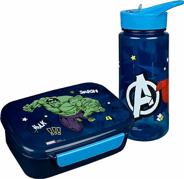 Scooli Lunchbox »Brotzeitdose & Trinkflasche, Avengers« Set, 2 Stk. tlg. mi günstig online kaufen