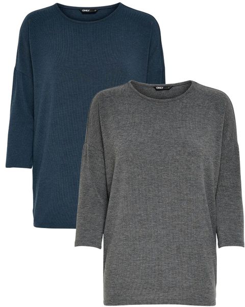 ONLY 3/4 Arm-Pullover (Set, 2er-Pack) Locker günstig online kaufen