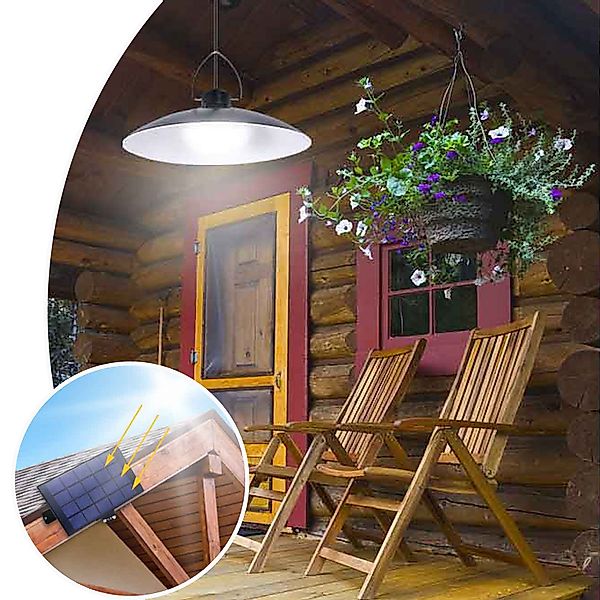 MUPOO LED Solarleuchte Solar Hängelampen 1/2/3/4 günstig online kaufen