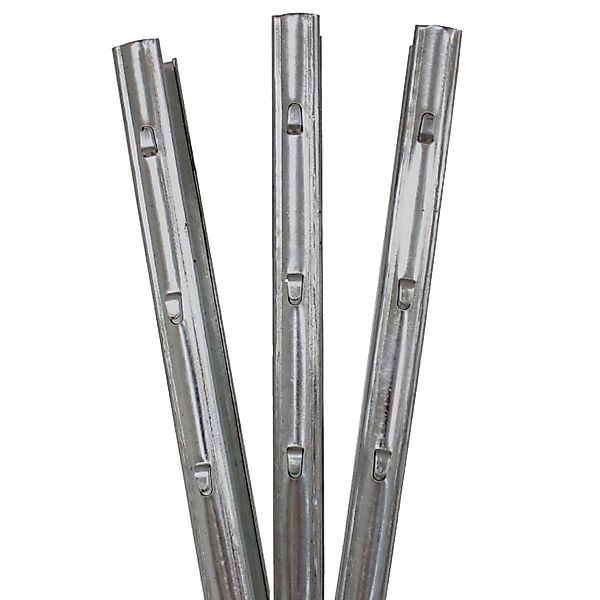 TRUTZHOLM Z Profil Zaunpfosten 215cm Verzinkt 50x Zaunpfähle mit Haken günstig online kaufen
