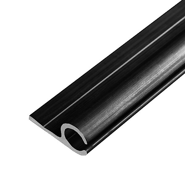 LYSEL® U-Laufschiene Kederschiene Kederleiste Aluminium 0° günstig online kaufen