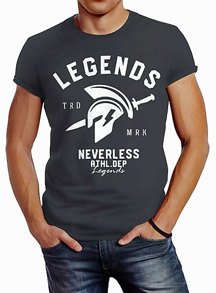 Neverless Print-Shirt Cooles Herren T-Shirt Legends günstig online kaufen