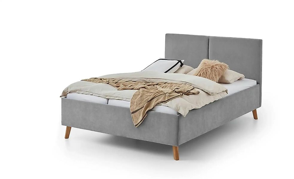 Polsterbett in grau Piano ¦ grau ¦ Maße (cm): B: 146 H: 100 Betten > Polste günstig online kaufen