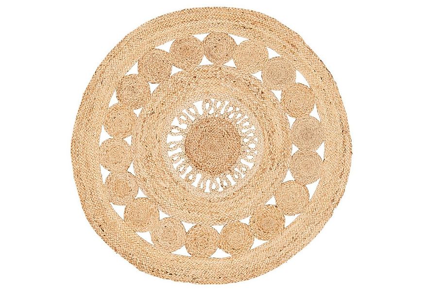 Pergamon Sisalteppich Handgefertigt Jute Teppich Pia Rund, Rund, Höhe: 4 mm günstig online kaufen