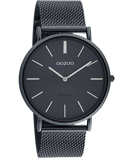 OOZOO Quarzuhr Vintage Damenuhr C20003 Dunkelblau günstig online kaufen