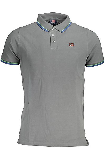 NORWAY 1963 Poloshirt Graues Herren-Poloshirt mit Kontrastdetails und günstig online kaufen