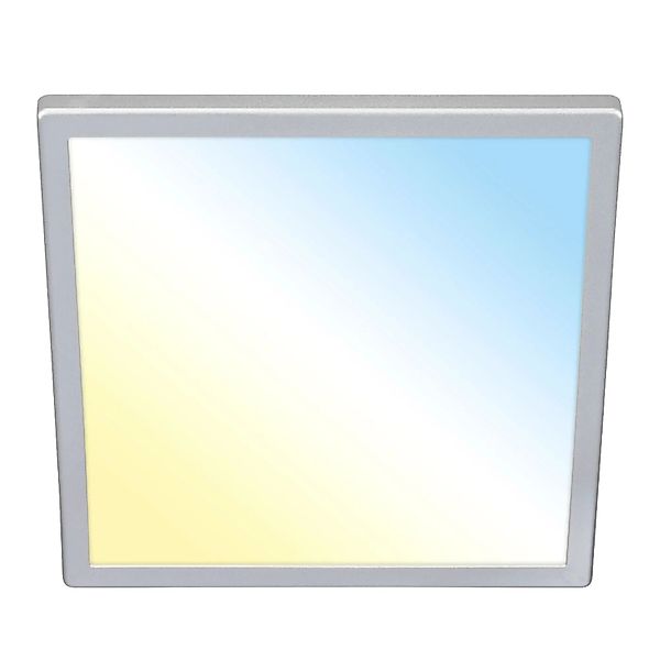 Briloner LED-Deckenleuchte Kada CCT Ultraflach 29,5 x 29,5 x 2,8 cm Chrom M günstig online kaufen
