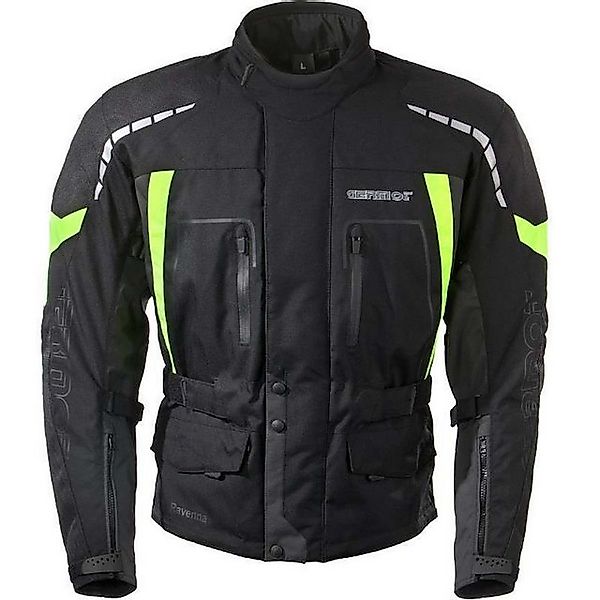 Germot Motorradjacke Germot Ravenna Textiljacke anthrazit / gelb S günstig online kaufen