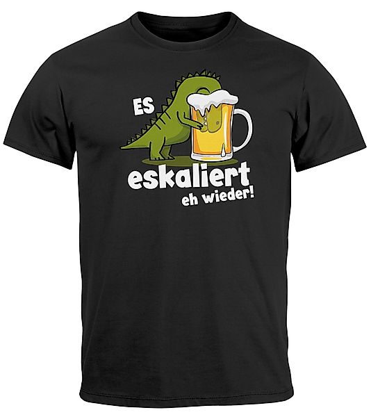 MoonWorks Print-Shirt Herren T-Shirt Alkohol Bier günstig online kaufen