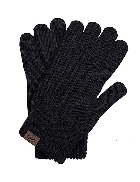 CAPO Strickhandschuhe Herrenhandschuhe, Wolle Strick (2-St) günstig online kaufen