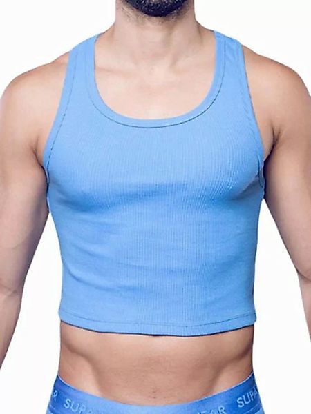 Supawear T-Shirt Supawear Ribbed Cropped Singlet Tank Top Marina L günstig online kaufen