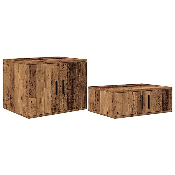 vidaXL Badschrank Altholz 108 x 41 x 40 cm Holzwerkstoff 866673 günstig online kaufen