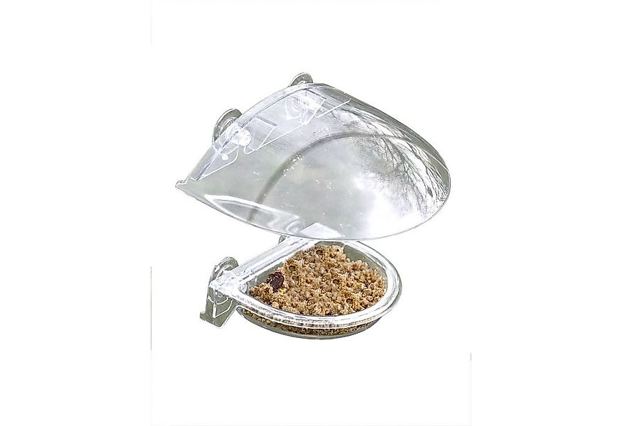 HTI-Living Futterspender Vogelfutterhaus Nessa transparent 2-teilig, Futter günstig online kaufen