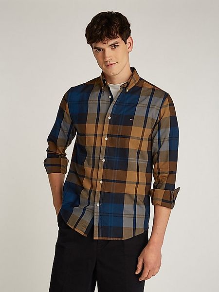 Tommy Hilfiger Langarmhemd OXFORD BLACKWATCH CHK Regular Fit SHIRT günstig online kaufen