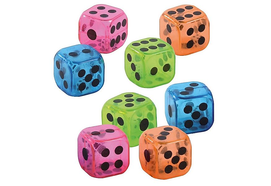 EDUPLAY Lernspielzeug transparenter Würfel 2,7 cm mit Mini-Würfel innen, mi günstig online kaufen