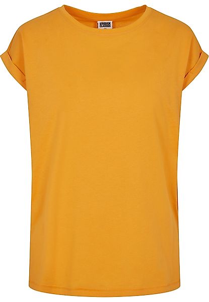 URBAN CLASSICS Kurzarmshirt "Urban Classics Damen Ladies Extended Shoulder günstig online kaufen