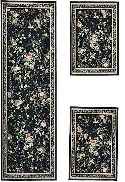 THEKO Bettumrandung "Flomi Sagrini" Höhe 3 mm 3 Stk. tlg. Läufer-Set, Flach günstig online kaufen