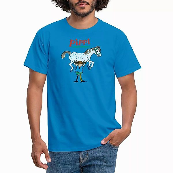 Spreadshirt T-Shirt Pippi Langstrumpf Pippi Hebt günstig online kaufen