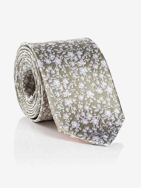 MONTI Krawatte (1-St) aus reiner Seide, mit Blumenmuster, 6,5 cm breit günstig online kaufen